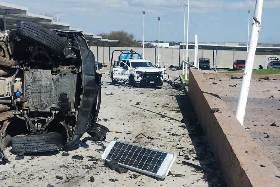 Ataque con explosivos contra base de la Guardia Nacional en Jalisco