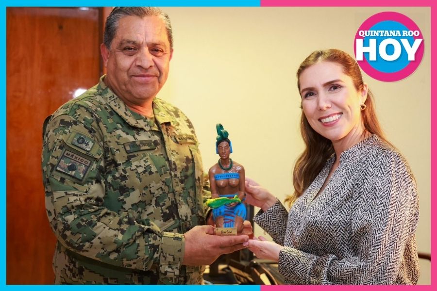 Atenea Gómez Ricalde fortalece trabajo con la Quinta Región Naval