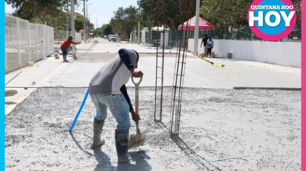 Avanza tercera etapa de Plaza Ejidatarios en Ciudad Mujeres