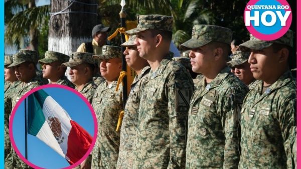 Mara Lezama encabeza festejos del Ejército y Fuerza Aérea en Chetumal