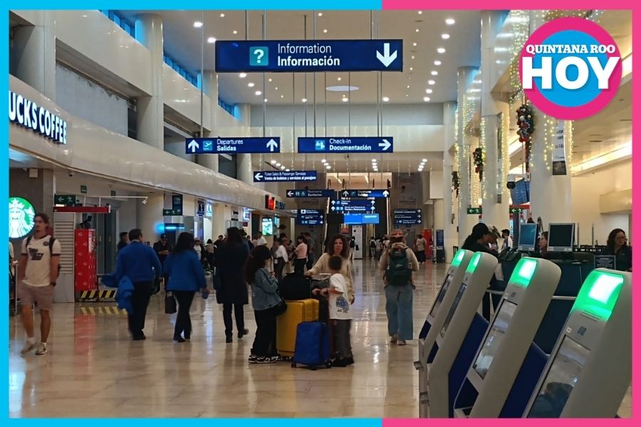 Cae 8.6% el tráfico de viajeros nacionales en el AIC en enero