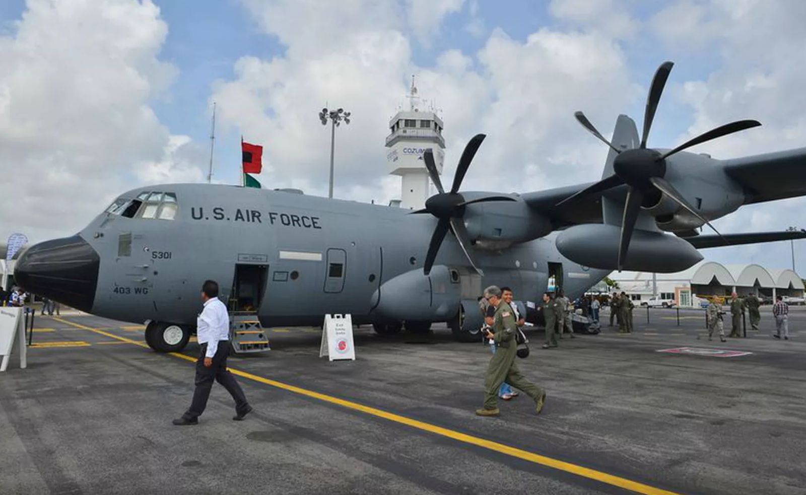 Base Aérea de Cozumel se integra al programa de adiestramiento MX-EUA