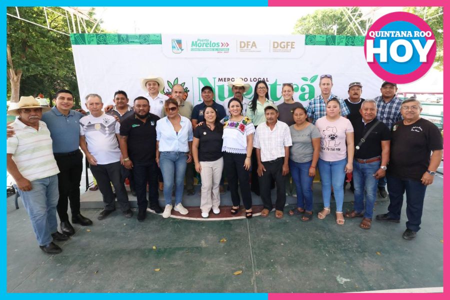 Inauguran “Mercado Local Nuestra Cosecha” en Puerto Morelos