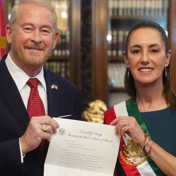 Claudia Sheinbaum se reúne con el embajador de Estados Unidos