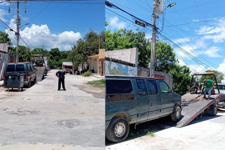 Tulum refuerza la seguridad con la campaña de deschatarrización en colonias