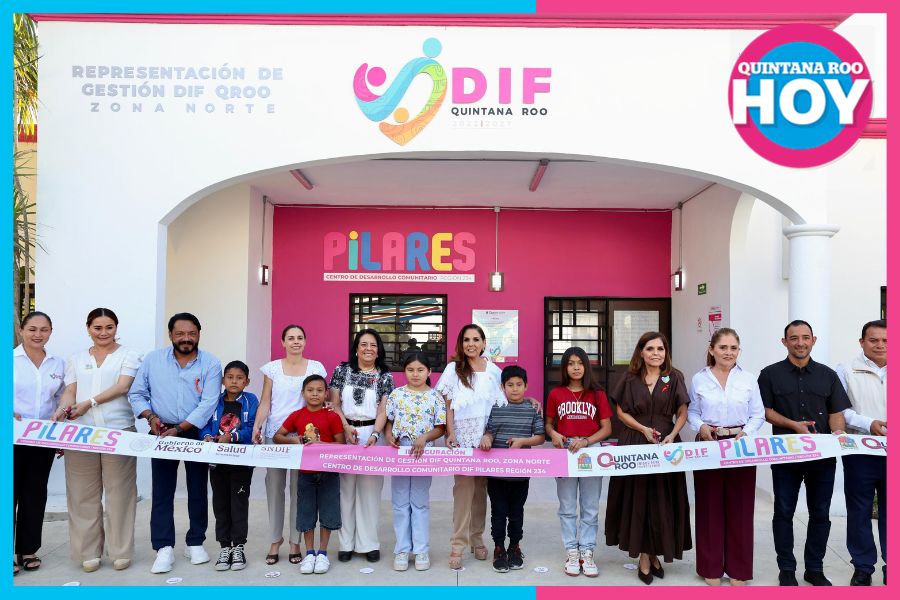 Mara Lezama inaugura el Centro DIF Pilares 234 en Cancún