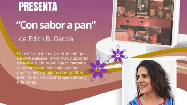 Presentan “Con sabor a pan” de Edith B. García en el Centro Cultural Toltecayotl
