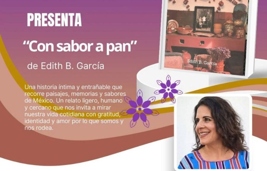 Presentan “Con sabor a pan” de Edith B. García en el Centro Cultural Toltecayotl