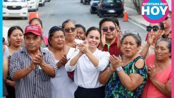 Invierten más de 15 mdp en rehabilitación de la calle 36 en la SMZ 103