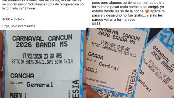 Se agotan los boletos para el concierto de Banda MS y surge la reventa