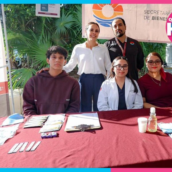 Aplican más de 3 mil vacunas contra el sarampión en Cancún