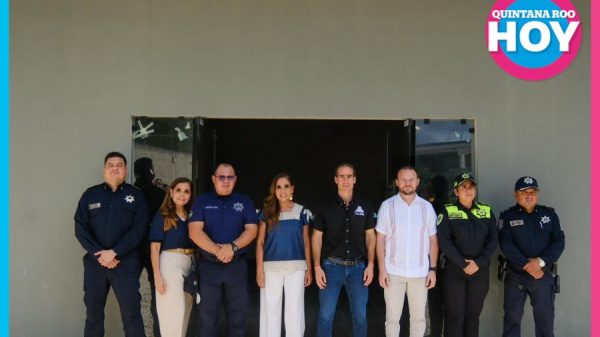 Supervisan el avance del nuevo C4 de Tulum; obra supera el 70%