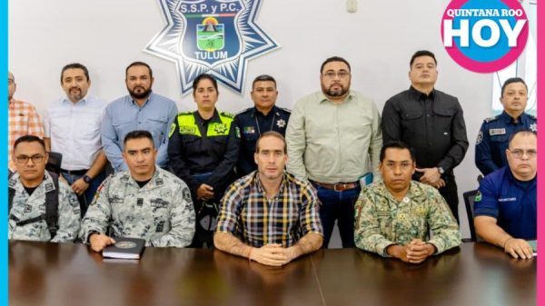 Tulum fortalece su coordinación de seguridad con Defensa Nacional