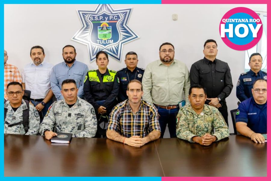 Tulum fortalece su coordinación de seguridad con Defensa Nacional