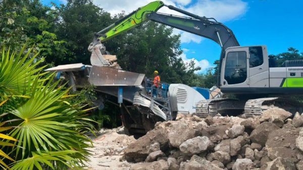 Royal Caribbean continúa obras en Mahahual pese a la suspensión judicial