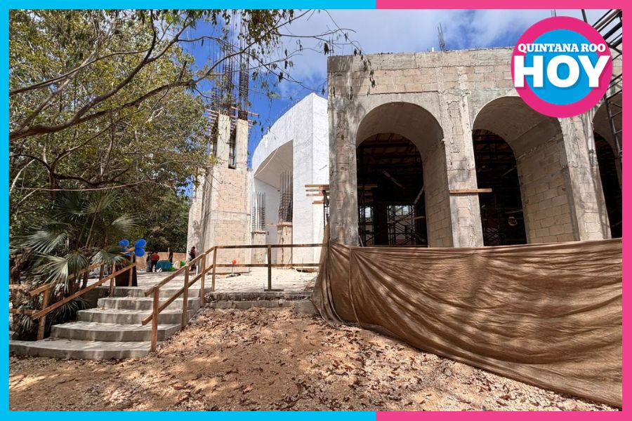 Avanza 60% la construcción de la nueva Catedral de Cancún; buscan apoyo para concluir la obra