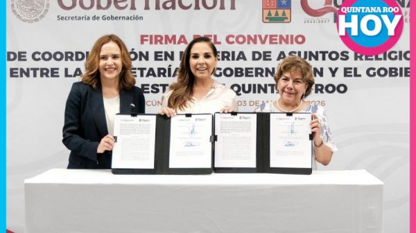 Quintana Roo firmó convenio histórico