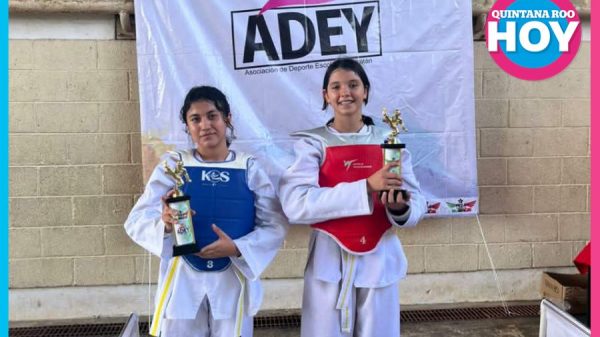 Atletas de Felipe Carrillo Puerto brillan en torneo de Taekwondo en Mérida
