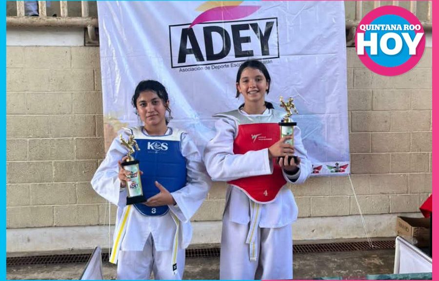 Atletas de Felipe Carrillo Puerto brillan en torneo de Taekwondo en Mérida