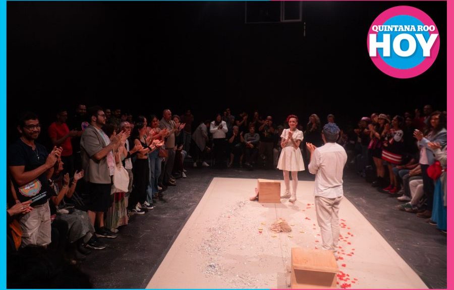 Estrenan “LUX: Ecos del Fuego” y abren la Caja Negra del Teatro de la Ciudad de Cancún