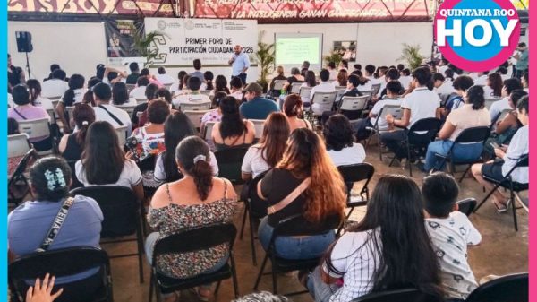 El Ayuntamiento de Playa del Carmen realizó el Primer Foro de Participación Ciudadana 2026 para escuchar propuestas de vecinos y fortalecer el diálogo social.