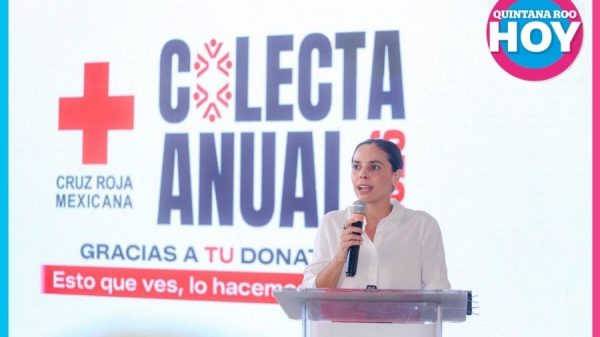 Arranca en Cancún la Colecta Nacional 2026 de la Cruz Roja Mexicana