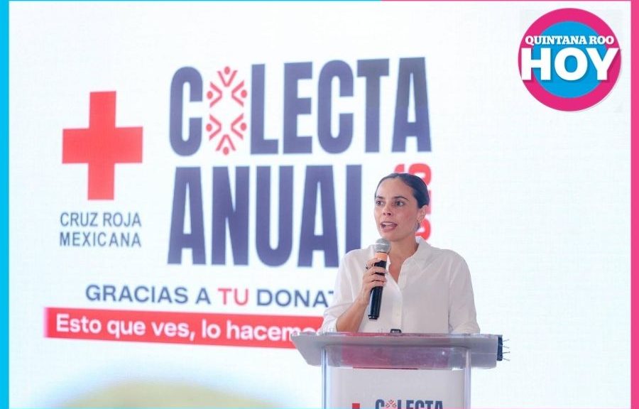 Arranca en Cancún la Colecta Nacional 2026 de la Cruz Roja Mexicana