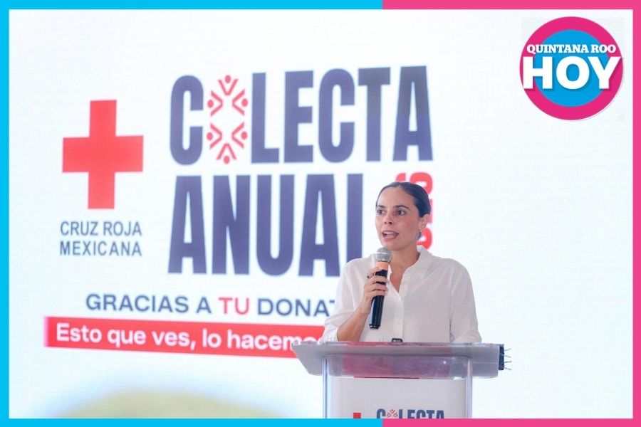 Arranca en Cancún la Colecta Nacional 2026 de la Cruz Roja Mexicana