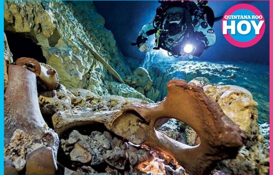 Descubren fósil humano de más de 8 mil años en Sac Actún, Tulum