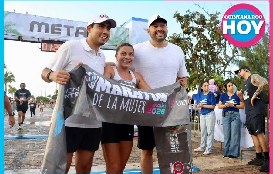 Cancún celebra con éxito el Medio Maratón Internacional de la Mujer 2026