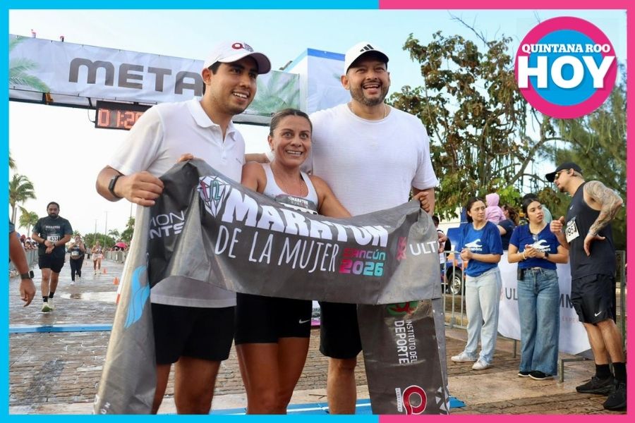 Cancún celebra con éxito el Medio Maratón Internacional de la Mujer 2026