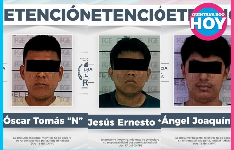 Cateos en Tulum y OPB dejan tres detenidos por narcomenudeo