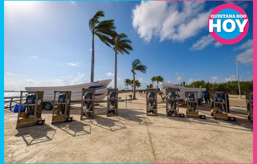 Entregan apoyos pesqueros y abren ventanilla de SEDARPE en Cancún