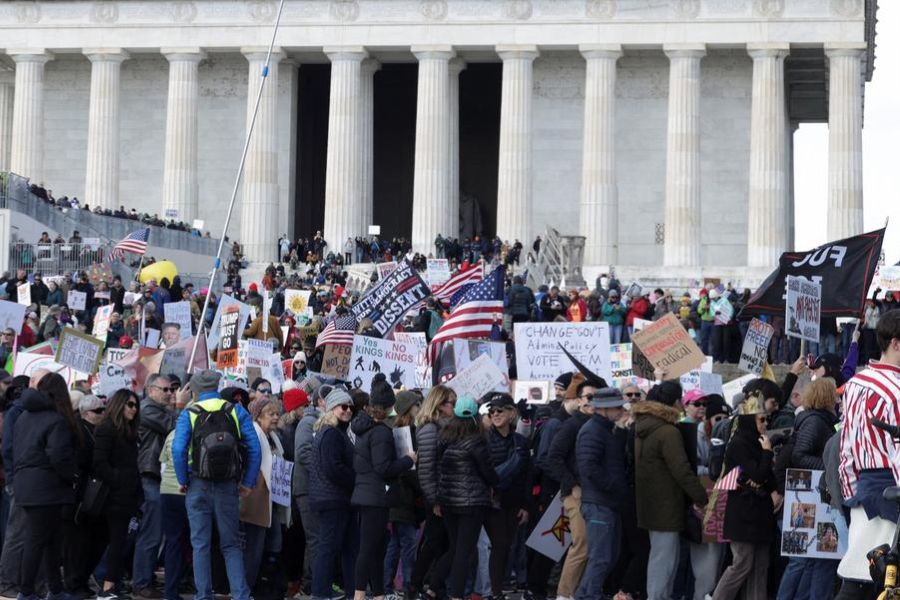 Masivas protestas contra Donald Trump