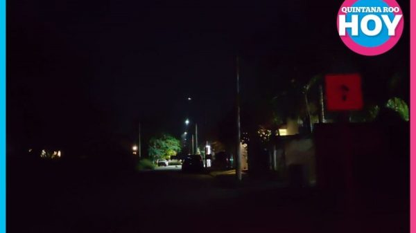 Calles en penumbras en Chetumal generan inseguridad