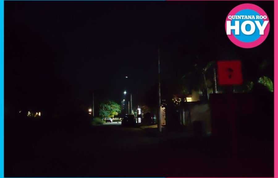 Calles en penumbras en Chetumal generan inseguridad