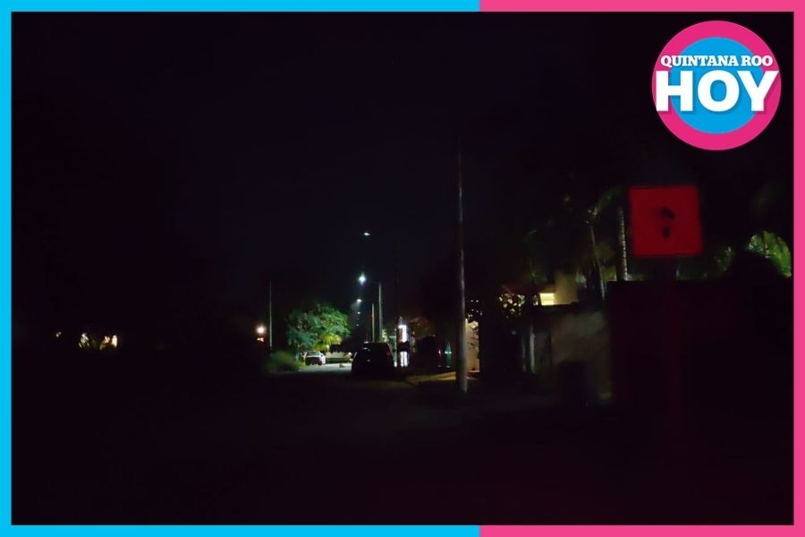 Calles en penumbras en Chetumal generan inseguridad