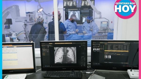 Entra en operación sala de hemodinamia en Chetumal