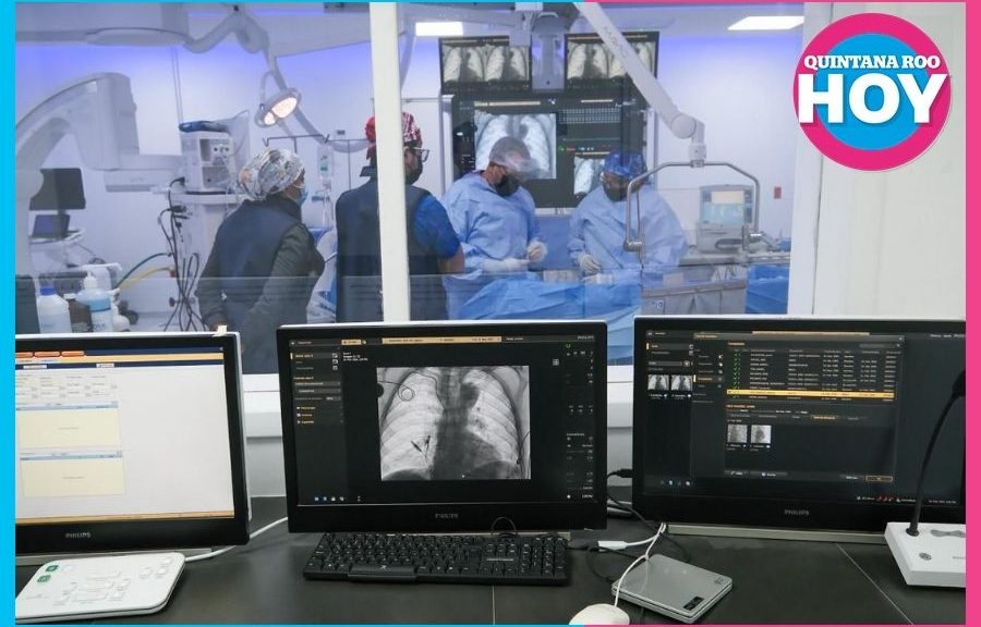 Entra en operación sala de hemodinamia en Chetumal
