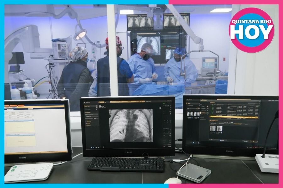 Entra en operación sala de hemodinamia en Chetumal