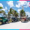 Ford Modelo A recorren Cozumel en encuentro de autos clásicos