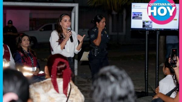 Ana Paty Peralta impulsa 86 Comités de Paz en Cancún
