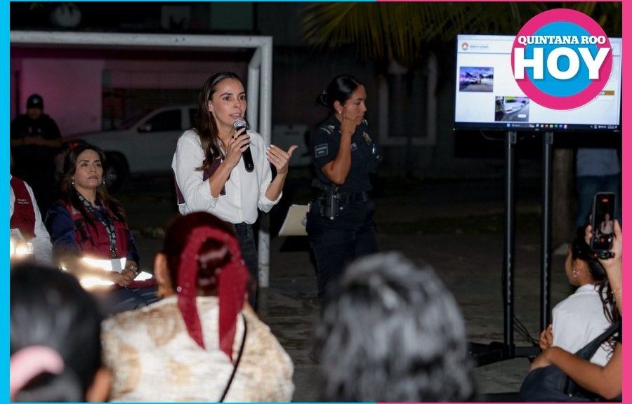 Ana Paty Peralta impulsa 86 Comités de Paz en Cancún