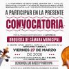 Convocan a músicos de Cancún para integrar la Orquesta de Cámara Municipal