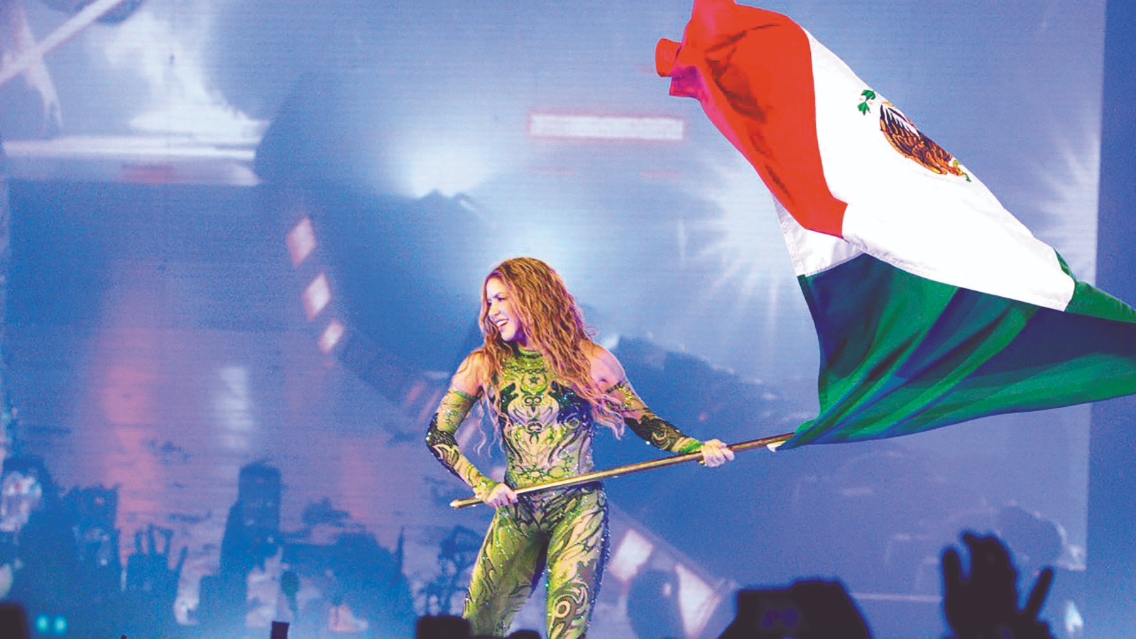 Shakira rompe récord en el Zócalo con 400 mil asistentes en concierto gratuito