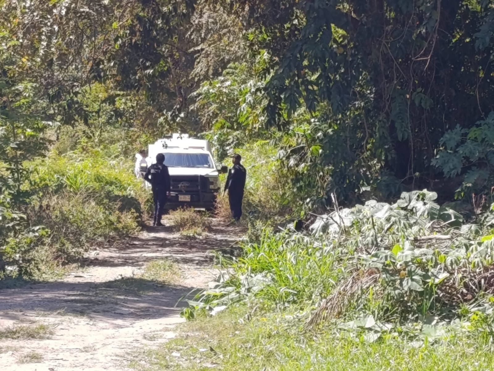 Hallan dos personas sin vida en la periferia de Calderitas, Chetumal