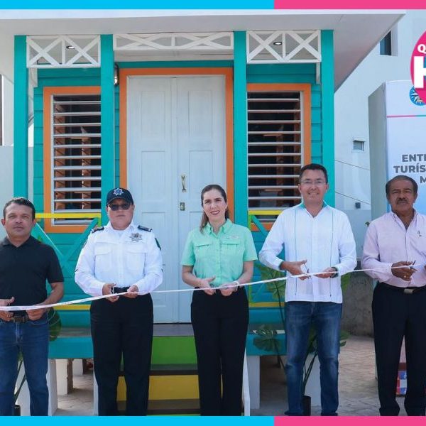 Inauguran módulo de atención turística y seguridad en el Mirador Mar Turquesa