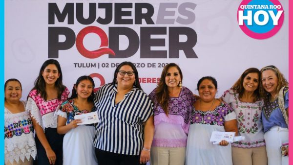 Mara Lezama anuncia 60 mil beneficiarias en el programa Mujer es Poder