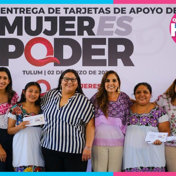 Mara Lezama anuncia 60 mil beneficiarias en el programa Mujer es Poder
