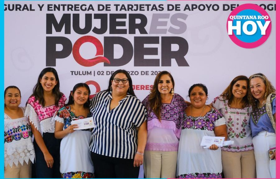 Mara Lezama anuncia 60 mil beneficiarias en el programa Mujer es Poder